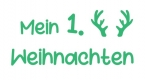 Mein 1. Weihnachten Bügelbild